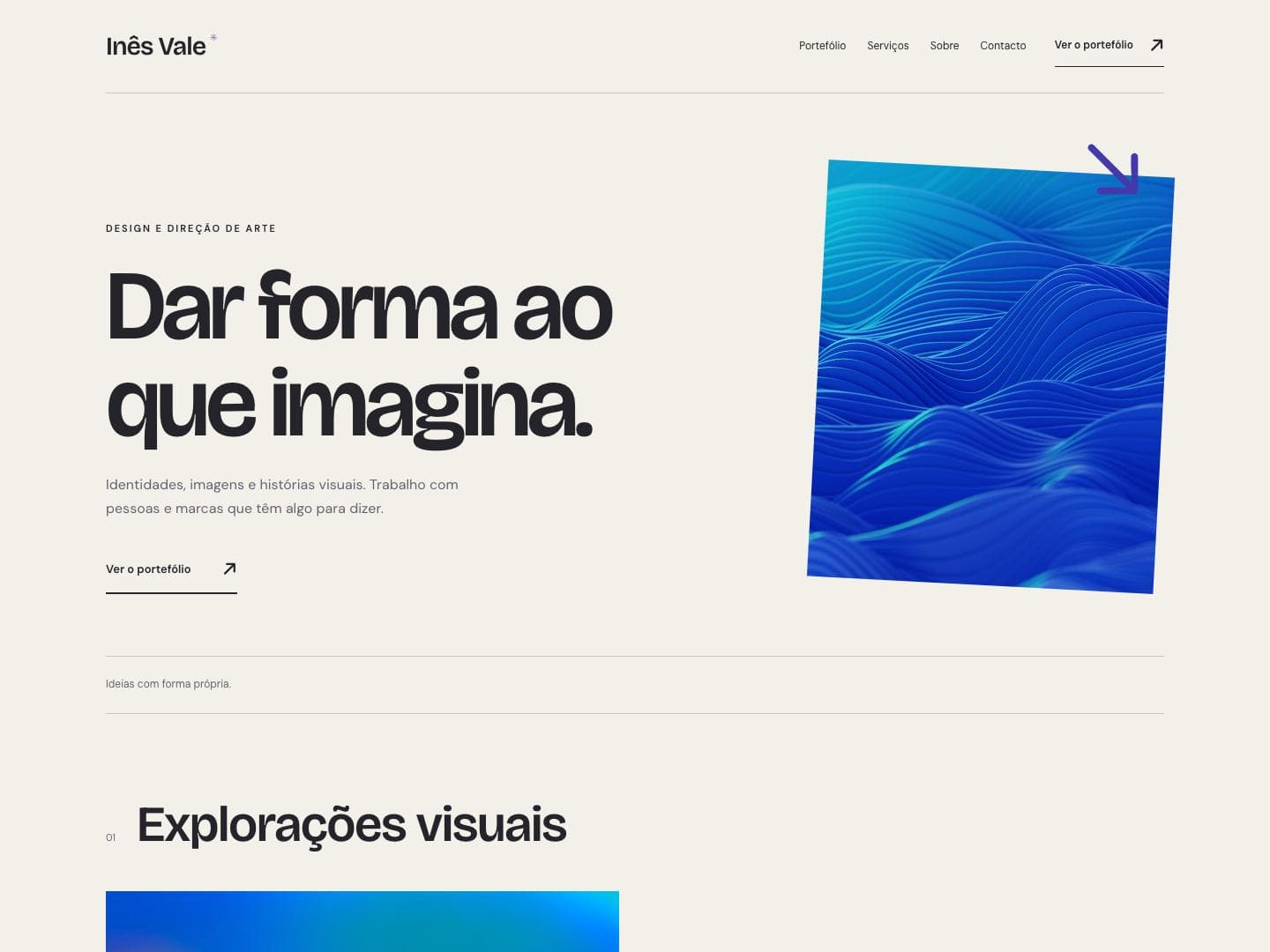 Site de exemplo do modelo Canvas